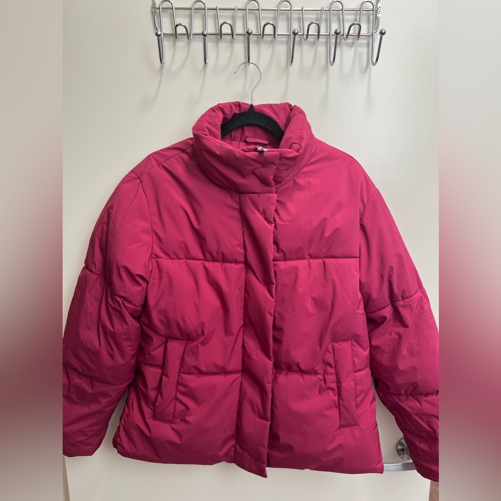 Sam Edelman Stand Collar Puffer Jacket
